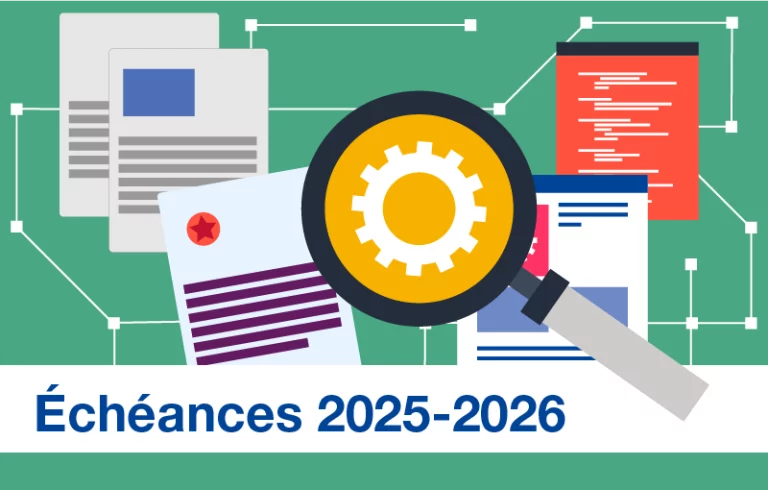 Veille réglementaire : échéances 2025-2026